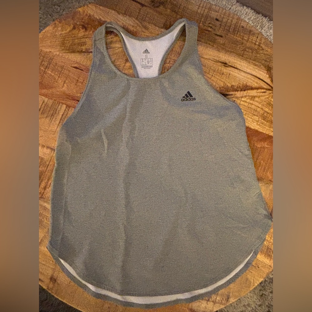 Adidas Aeroready Tank Top Grey sz S Small